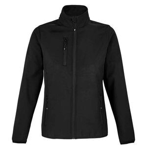 SOLS Womens/Ladies Falcon Softshell Recycled Soft Shell Jacket / Black